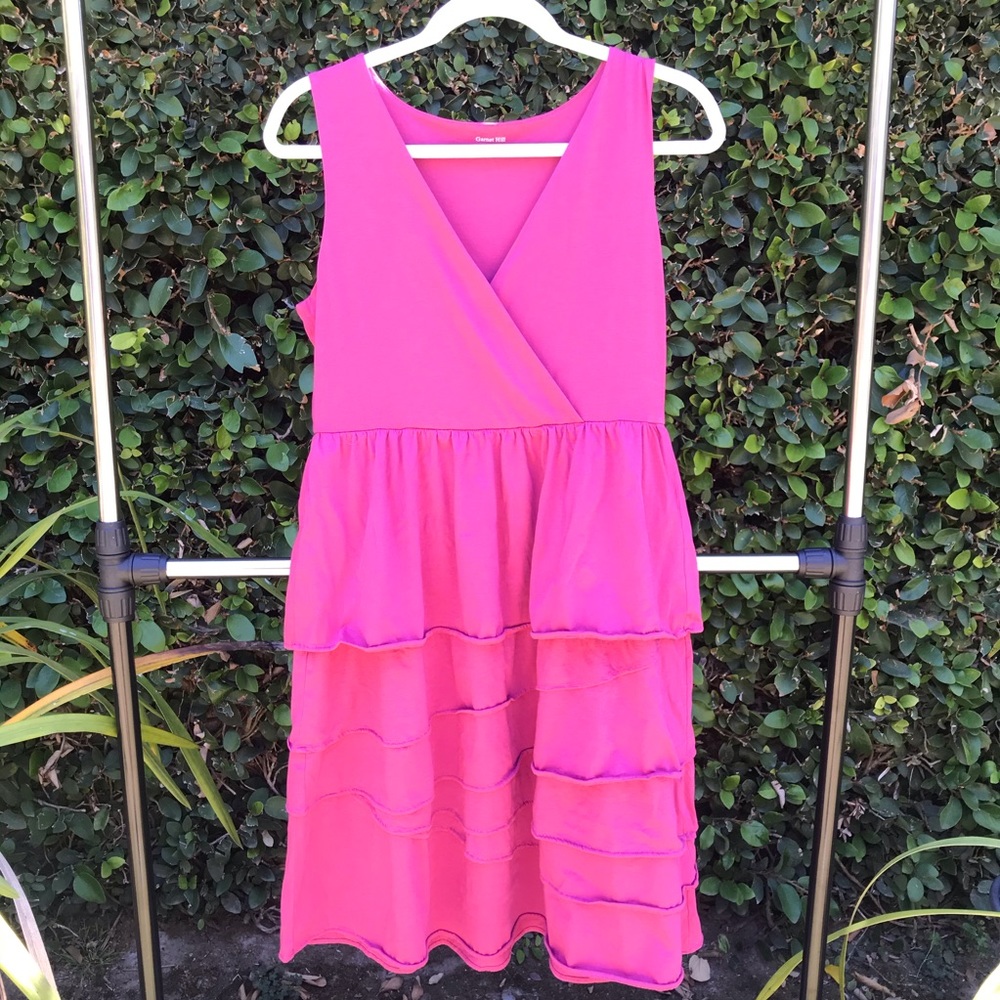 garnet hill ruffle dress